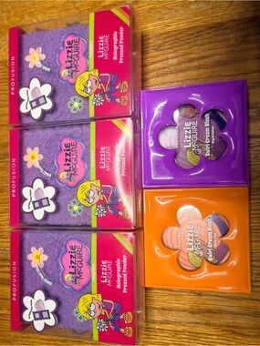 Lizzie McGuire Pressed Powder & Blush Set - Purple & Orange